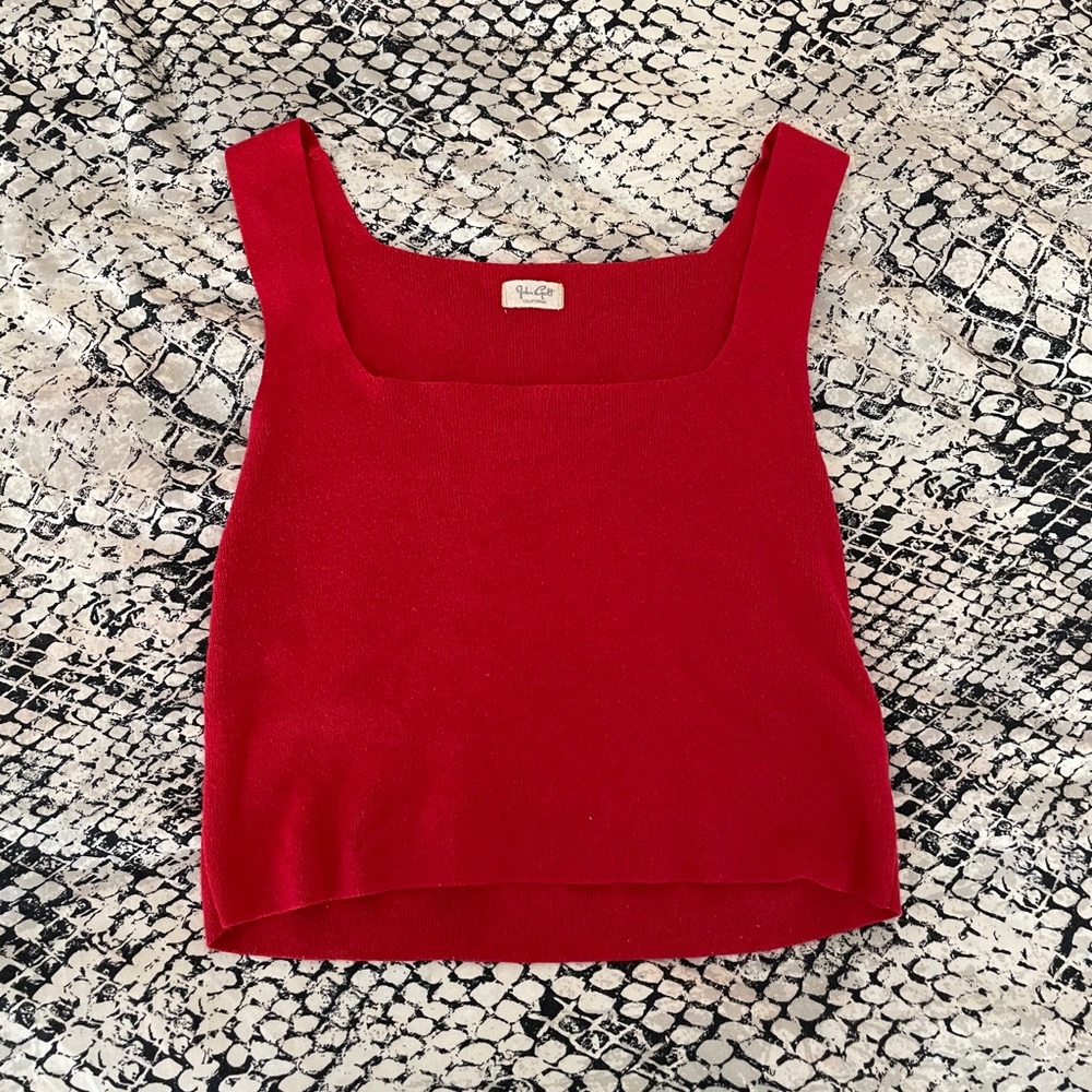 Brandy Melville John galt red top